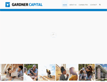 Tablet Screenshot of gardnercapital.com